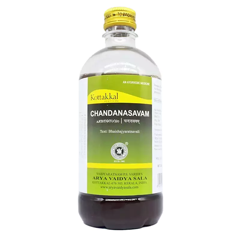 Kottakkal Arya Vaidyasala Chandanasavam, 450 ml-1.webp